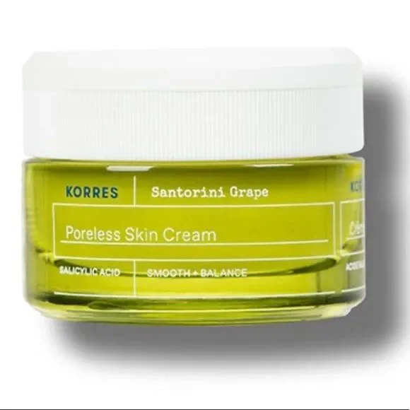 Korres Santorini Grape Poreless Skin Cream Salicylic Acid ⭐️LAST ONE IN STOCK⭐️ - Picture 1 of 2